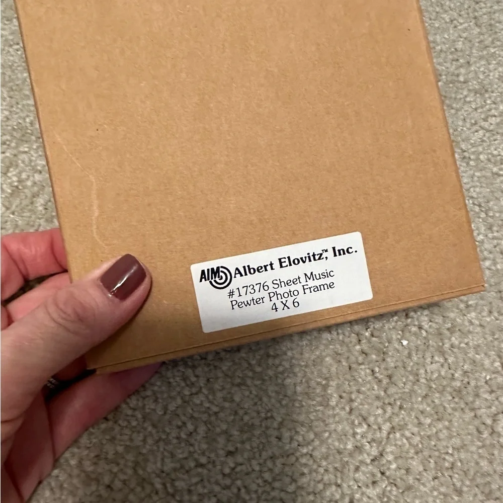 Pewter Albert Elovitz Inc Picture Frame